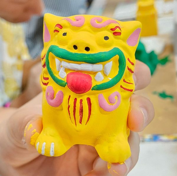 絵付けキット沖縄シーサーペア