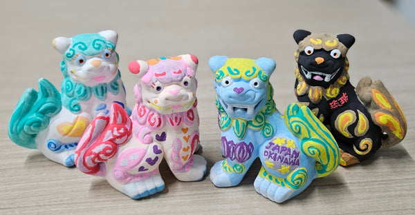 BIG 絵付けキット沖縄シーサーペア