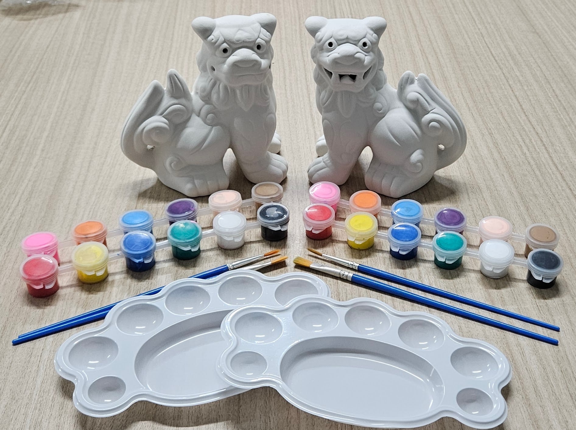 BIG 絵付けキット沖縄シーサーペア